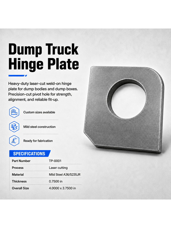 Dump Truck Hinge Plate