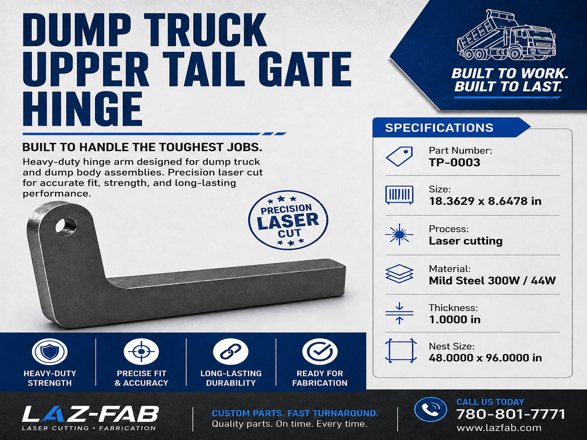 Heavy-Duty Dump Truck Upper Tail Gate HInge
