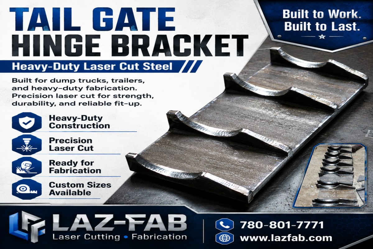 Tail Gate Hinge Bracket – Heavy-Duty Laser Cut Steel - Image 2